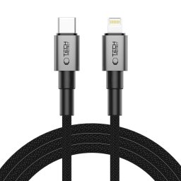 Cablu Tech Protect UltraBoost DNA Lightning PD27W 3A 200cm Iron Grey