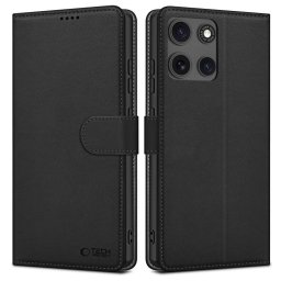 Husa WALLET MOTOROLA MOTO G15 / G15 POWER MATTE BLACK