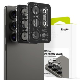 Husa Husă cameră Ringke, pachet de 2 huse pentru ramă cameră Galaxy S25 Ultra, negru