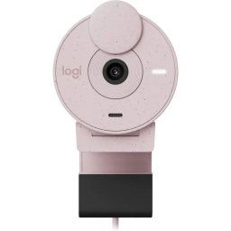 Camera Web Logitech Brio 300 960-001448, Full HD, USB Type-C, Rose