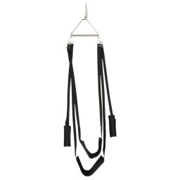 You2Toys - leagăn erotic suspendat - poziții variate - negru