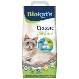 Biokat's Classic Fresh 3in1 Nisip pisici 2 x 18 l