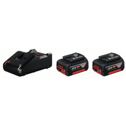 Set 2 acumulatori si incarcator, Li-Ion, 18 V, 4 Ah, incarcare rapida