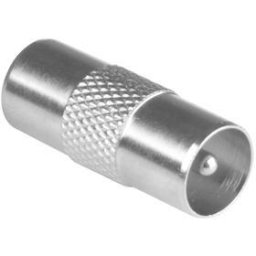 Accesorii Audio Hi-Fi SAV 186-Adaptor coaxial mascul/coaxial mascul SAV 186-000 argintiu