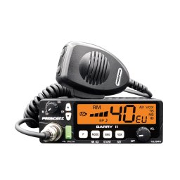 Statie radio CB President BARRY II + ASC AM/FM, Roger Beep, NB, ANL, Port USB, VOX, 12V/24V