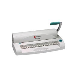 Aparat de indosariat manual cu inele plastic Rexel CB206