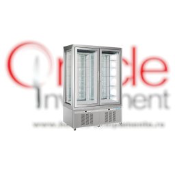 Vitrină frigorifică verticală profesională, patiserie/cofetărie ciocolată și bomboane 420 litri, Infrico