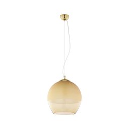 Lustră pe cablu BOULETTE 1xE27/60W/230V aurie