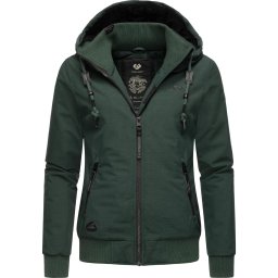 Ragwear Geacă de iarnă 'Nuggie' verde închis