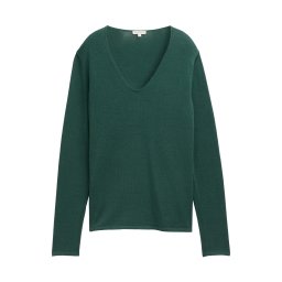 TOM TAILOR Pulover verde pin