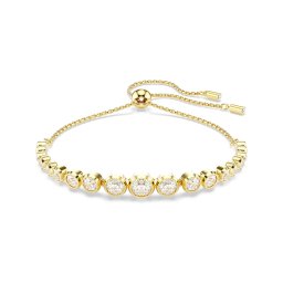 Swarovski Brățară 'Imber' auriu / transparent