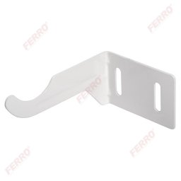 Consola reglabila pentru radiatoare aluminiu, alba