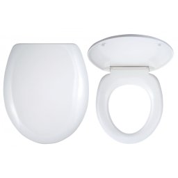 Capac WC universal din plastic, alb