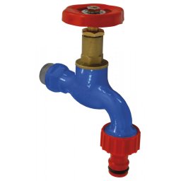 Robinet scurgere din fonta 3/4" cu racord rapid pt. furtun