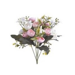 Buchet 6 fire camelii artificiale pentru aranjamente florale