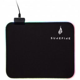 Mousepad SureFire Silent Flight RGB-320, iluminare RGB
