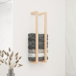 Suport pentru prosoape, 23x18x90 cm, lemn masiv de pin GartenMobel Dekor