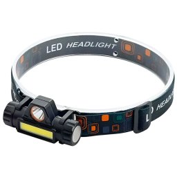 Lanternă de cap reîncărcabilă, USB, A0026