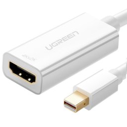 Adaptor MD112 10460 mini DisplayPort (mascul) / HDMI (mamă) FHD 1080p - alb