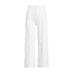 POLO RALPH LAUREN Pantaloni 30/1 Ctn Blnd Twll-Cpd-Ffr 211873988002 100 white