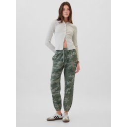 Pantaloni sport pentru femei GAP - verde