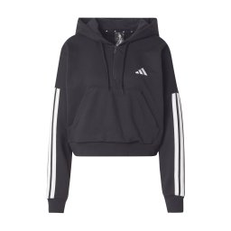 ADIDAS SPORTSWEAR Hanorac sport 'Essentials' negru / alb