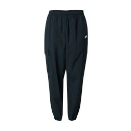 Nike Sportswear Pantaloni cu buzunare 'CLUB' negru / alb murdar