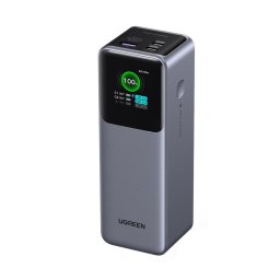 Baterie externa PB722, 25.000 mAh, 200W, USB-C, USB-A, Gri