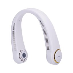 Ventilator reîncărcabil de gât Aigostar 4W/5V 2000mAh alb