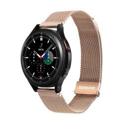 Husa Dux Ducis Magnetic Strap Strap for Samsung Galaxy Watch / Huawei Watch / Honor Watch / Xiaomi Watch (22mm Band) Magnetic Band Gold (Milanese Version)
