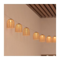Atmosphera - Ghirlandă solară decorativă LED AIA 10xLED 3,35m IP44 alb cald
