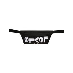 LEVI'S ® Borsetă 'Small Banana Sling - Wordmark' negru / alb