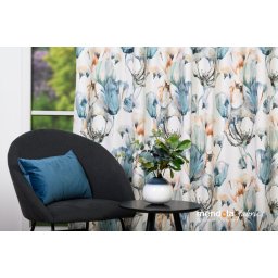 DRAPERIE CU REJANSA MENDOLA EMERALD ALBASTRU 04