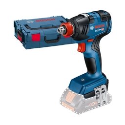 Bosch - GDX 18V-200 - Masina de insurubat cu impact fara acumulatori si incarcator, Li-Ion, 18 V, - Ah, patrat 1/2 inch si hexagon interior 1/4 inch, 200 Nm, M6-M16, valiza speciala
