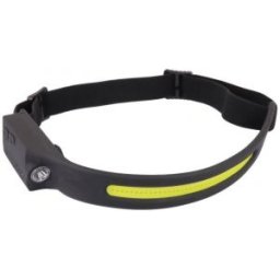 Lanternă frontală cu acumulat. cuplare prin detect. de mișc. 5/3 W, 350/120lm, 3 h, 3,7 V, 1200 mAh, Li-Po