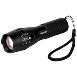 Lanternă LED cu acumulator ,focalizare reglabilă 4,5 W, 500 lm, 3 h, 3,7 V, 1500 mAh 18650 Li-Ion
