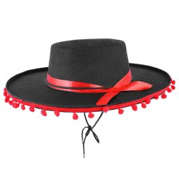 Mic sombrero mexican cu pompoane