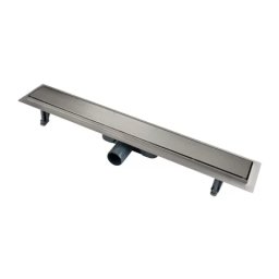 Set PROMO rigola dus Fdesign Kleome cu grila inox-faiantabila 70 cm -FDSFD7-401-70-01