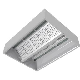 Hotă centrală cu inducție, fără motor 2800x2200 mm