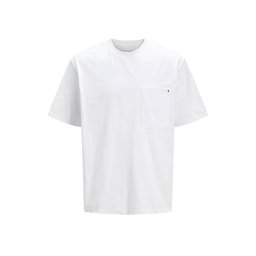 JACK & JONES T-Shirt Jcoconcrete Pocket Tee Ss Crew Neck 12273073 11-0601 TCX bright white