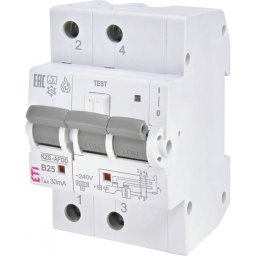 Dispozitiv de detectare a defectelor de arc electric AFDD+RCBO