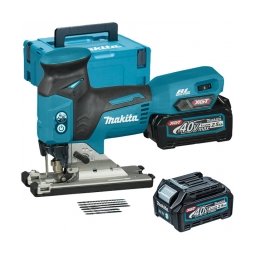 Makita - JV001GD201 XGT - Fierastrau pendular cu 2 acumulatori, Li-Ion, 40 V, 2.5 Ah, valiza speciala, accesorii