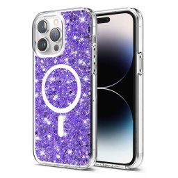 Husa Iphone 14 Pro Max Techsuit Sparkly Glitter magsafe mov