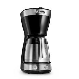 Cafetiera ICM 16710 1200W 1.25 l Negru/Argintiu