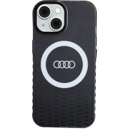 Husa Audi IML Big Logo MagSafe case for iPhone 15 / 14 / 13 - black