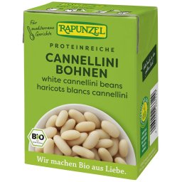 Fasole alba cannellini bio 380g