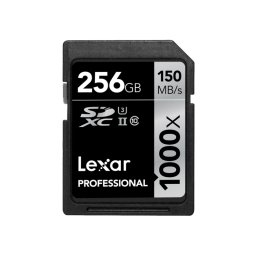 256gb sdxc cls10 uhs-ii 150mb/s citire, 90mb/s scriere