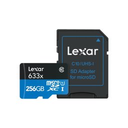 256gb msdxc hp 95mb/s + adaptor sd
