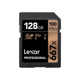 128gb sdxc cls10 uhs-i 100mb/s citire, 90mb/s scriere