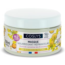 Masca BIO hranitoare si reparatoare par uscat si deteriorat, cu ulei de camelina Coslys